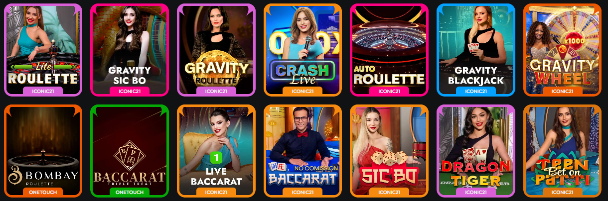 HiSpin Live Casino – Roulette, Blackjack, Baccarat