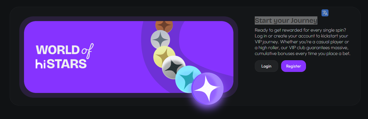 Start your Journey – HiSpin